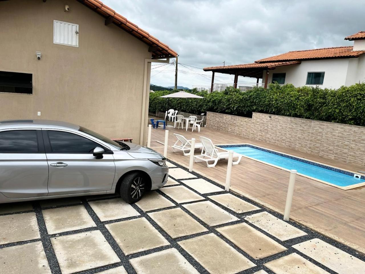 Casa Com Piscina Vista Para Lago, 03 Quartos Confortaveis Capitolio Bagian luar foto
